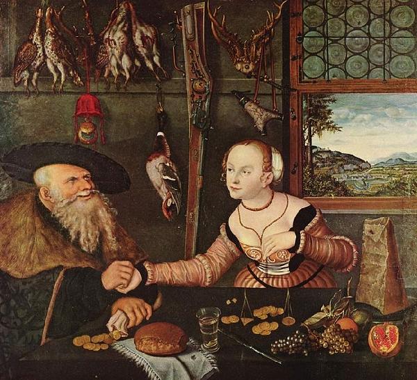 Lucas Cranach the Elder Die Bezahlung